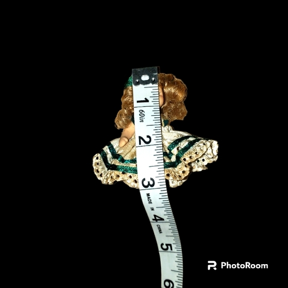 Antique Fancy Freinds Collectibles Mini Jointed Bisque Porcelain Doll - Picture 7 of 8